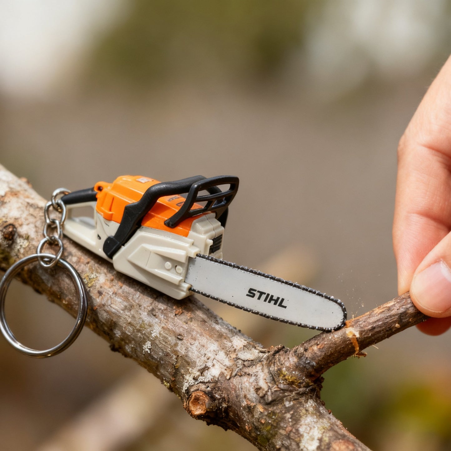 đ„LAST DAY 49% OFF -đ§ Chainsaw Keychain | Portable Chainsaw Key Ring