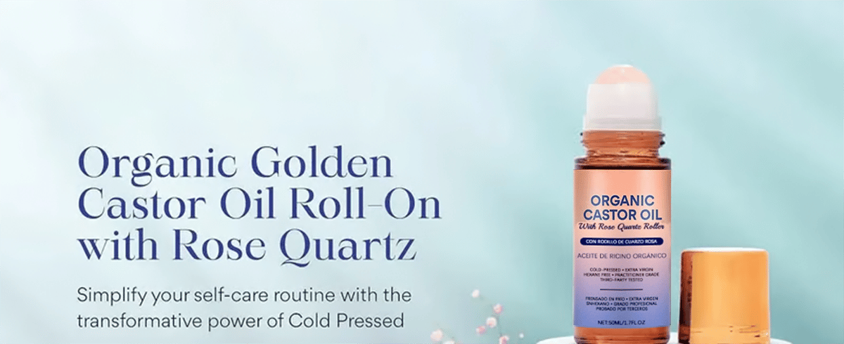 đż Refresh & Revive - ⨠Organic Castor Oil Roll-On - For Radiant Skin, Lush Hair & Relaxation