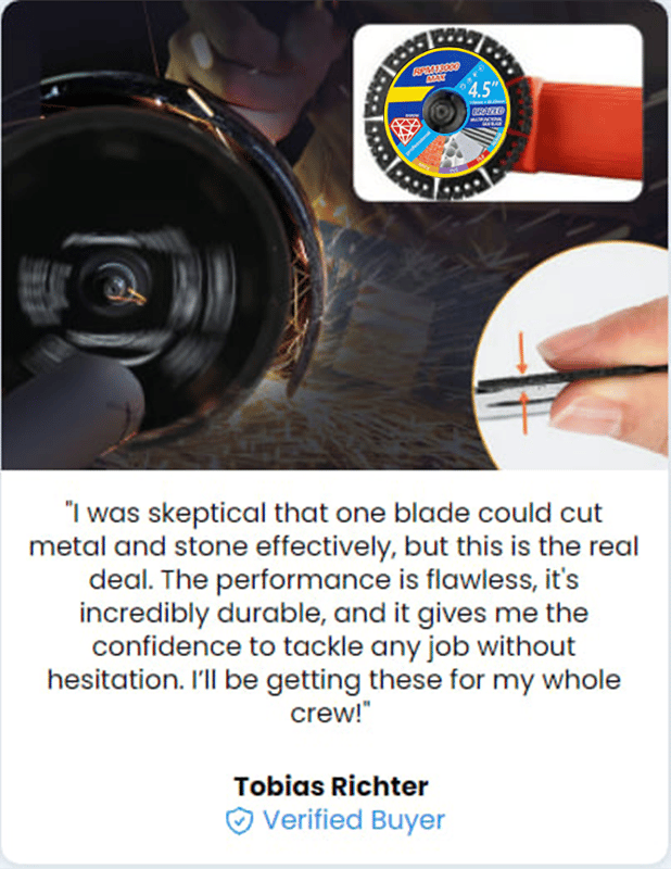 đ ď¸ â¨ 4.5" Multi-Material Diamond Blade - Zero Compromise, Max Durability