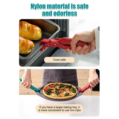 Multi-Purpose Anti-Scald Bowl Holder Clip for Kitchen（✨ Buy 1, Get 1 FREE! That’s right — today only!）