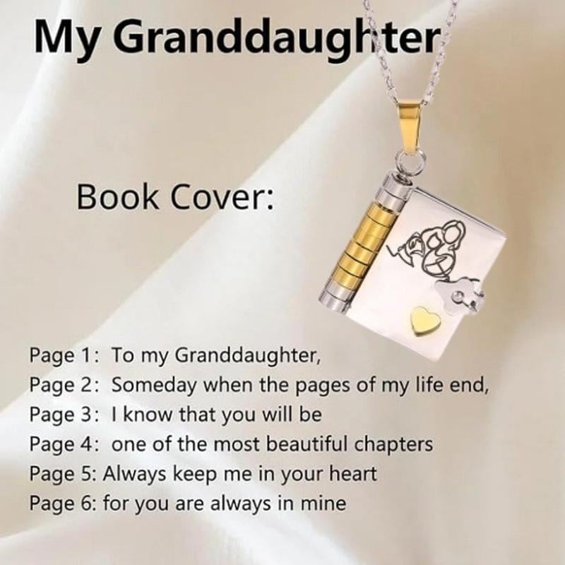 🏆 Hot Sale - 49% OFF 🔥🔥My Little Star Book Necklace for Daughter & Son, Birthday Day Gift Graduation Jewelry of Love