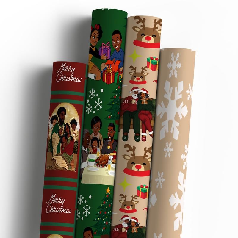 🎄⏰Christmas Flash Sales 49% OFF🎅🏾🤶🏾Christmas Wrapping paper