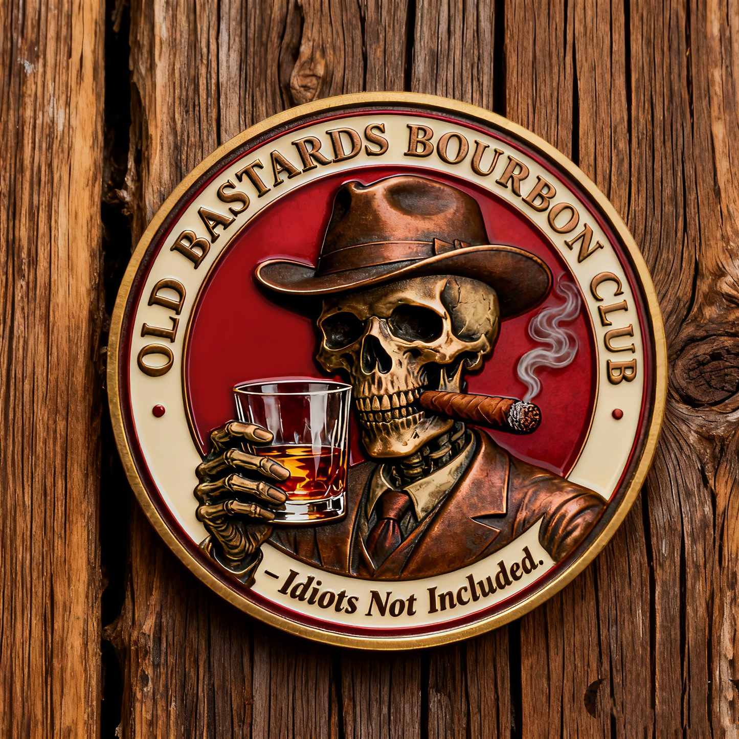 Bourbon Fixes Almost Everything—Idiots Not Included.”