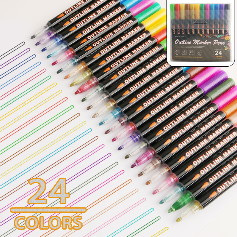 24 Colors- 1 Set