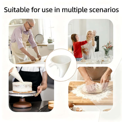 🔥LAST DAY 48% OFF - ✨Flour Funnel for Kitchen Aid Stand Mixer
