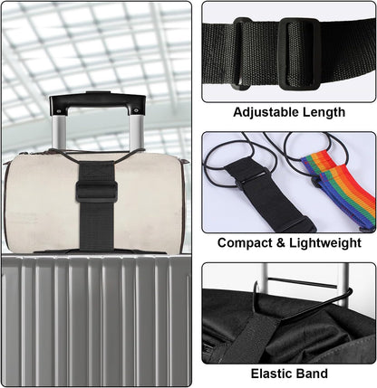 LAST DAY 50% off💥Multi Use Strong Adjustable Luggage Connector Straps
