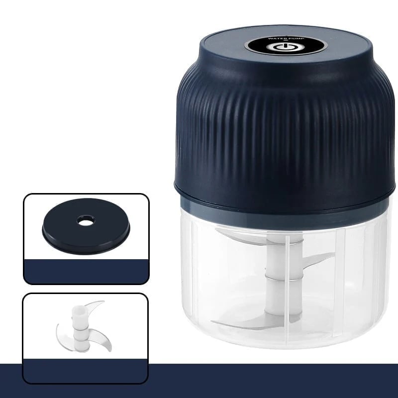 Blue PP cup with two-blade Cyclone