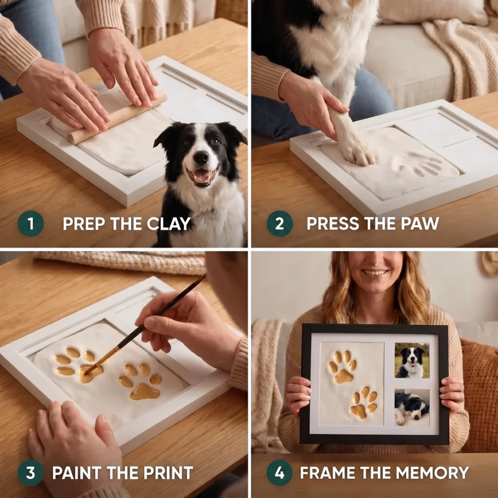 The Clay Paw Print Kit