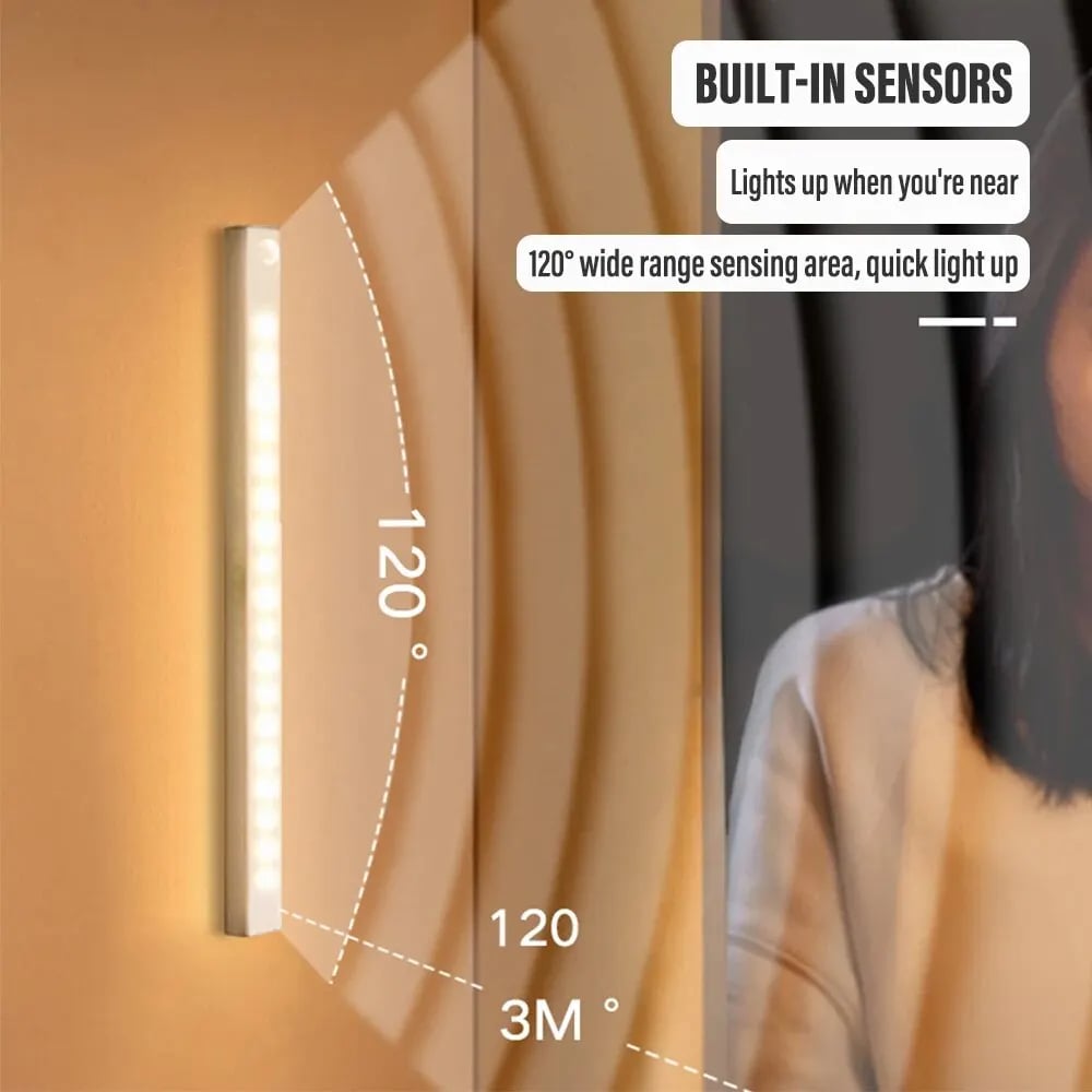 🔥NEW YEAR 49% OFF SALE💡 - Punch-free Smart Sensor Magnetic Rechargeable LED Lights