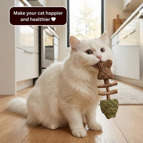 🐾Day Sale 50% OFF-Catnip & Silvervine Chew