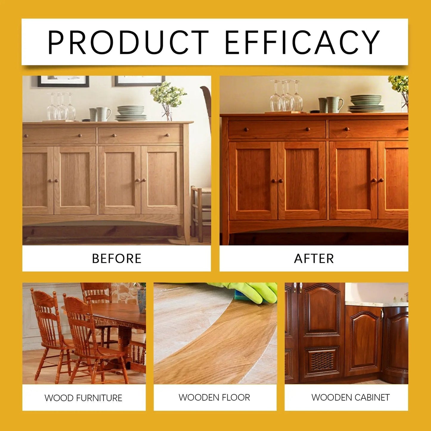 50% OFF This Week Promotions🎉🎉Beeswax Wood Polish Spray 120ml | Natural Shine & Protection for Furniture, Floors, Cabinets – Non-Greasy, Anti-Dust Finish