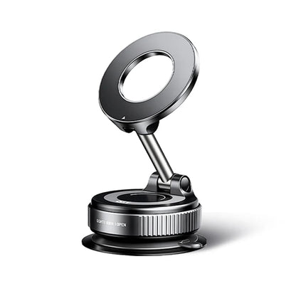 🔥 Retractable Car Phone Mount - 360° Magnetic Holder