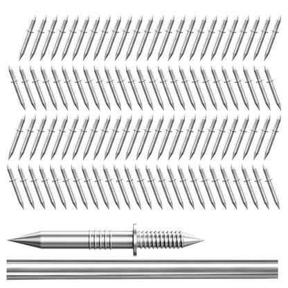 Double-Headed Skirting Thread Seamless Nail Non Marking