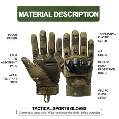 🏆LAST DAY SALE 50% OFF - 🔥Heavy Duty Tactical Gloves🧤Unrivaled Protection & Performance