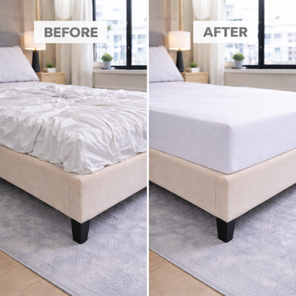 Seurico™ No-Slip Bed Sheet Grips, Fits Any Mattress