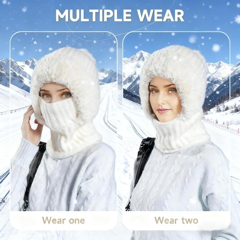 Fleece-Lined Winter Knit Beanie