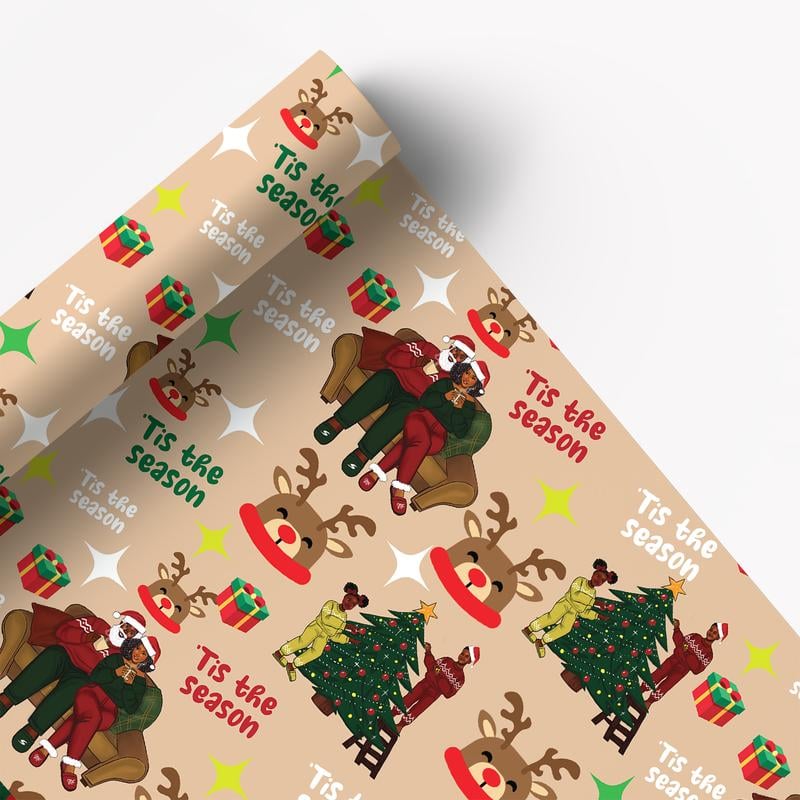 🎄⏰Christmas Flash Sales 49% OFF🎅🏾🤶🏾Christmas Wrapping paper