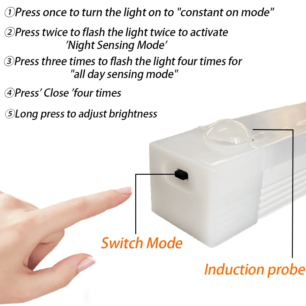 🔥NEW YEAR 49% OFF SALE💡 - Punch-free Smart Sensor Magnetic Rechargeable LED Lights