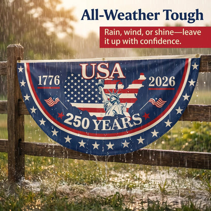 100% Veteran Owned / Handcrafted in USA-250th Anniversary Banners