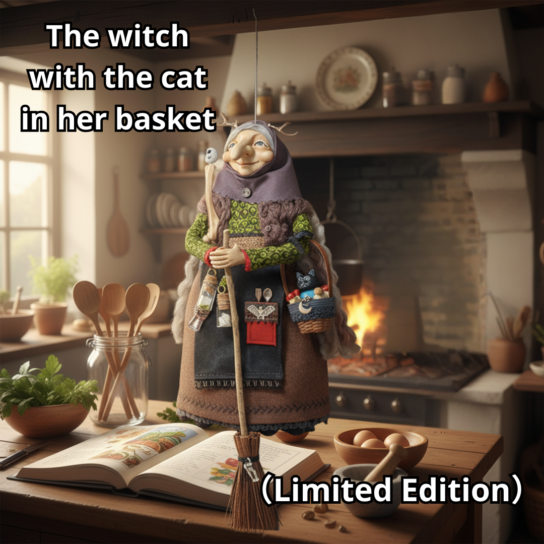 🎁 The Witch with the Cat in Her Basket（⌛Limited Edition）