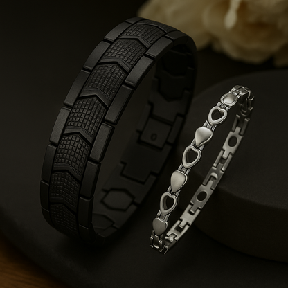 🎁 The Heritage Copper Band 🎁Magnetic Copper Bracelet for Men — EllipseMAX 5X Strength 5,000 Gauss Magnets