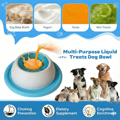 🐶 Dog Calming Lick Bowl (PP Material)