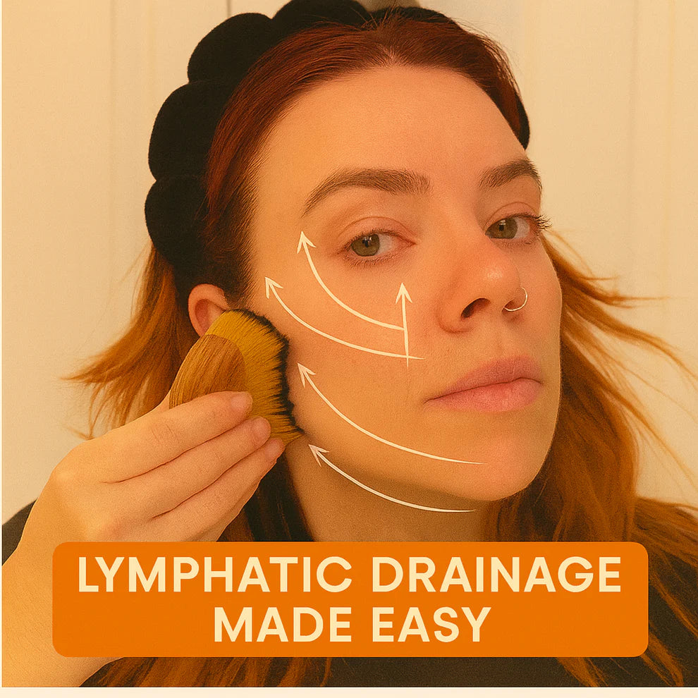 ODALIT™ Lymphatic Face Brush — Instantly Reduce Puffiness & Sculpt Your Jawline