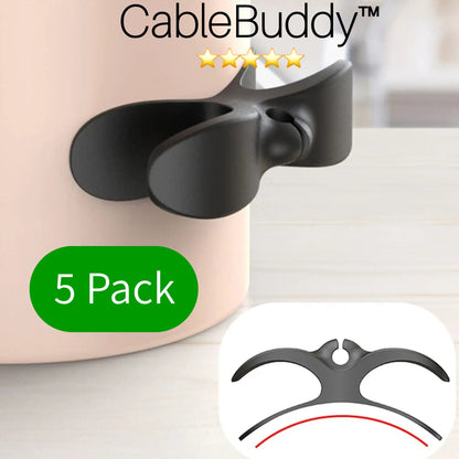 Keep Your Cables Where You Need Them - Packs Of 5