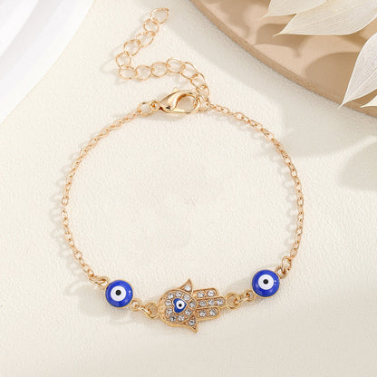 Protect Your Energy in Style — The Hamsa & Evil Eye Bracelet