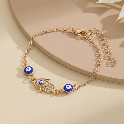 Protect Your Energy in Style — The Hamsa & Evil Eye Bracelet