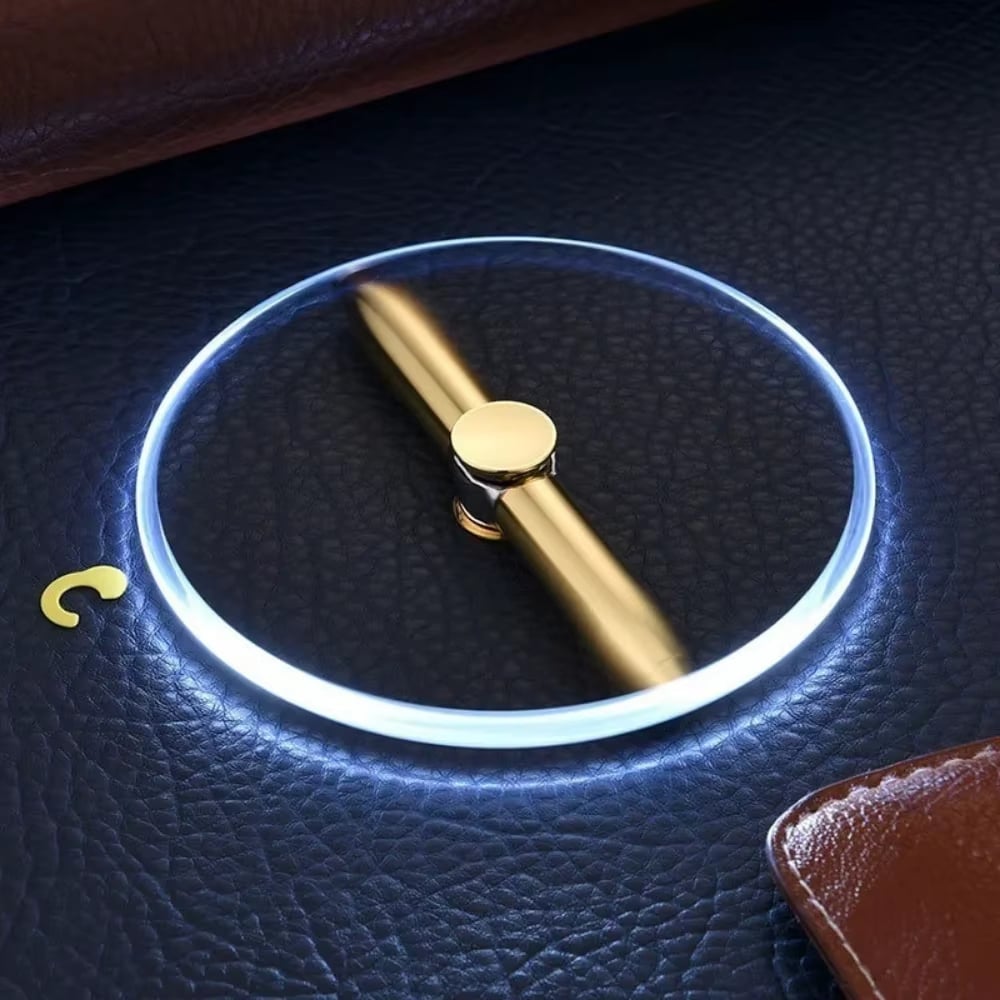 Rotating LED Light Ballpoint Pen – Anti-Stress Anxiety Relief! ✨✍️