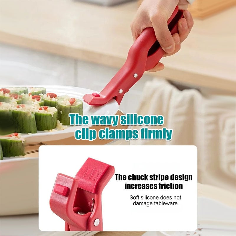Multi-Purpose Anti-Scald Bowl Holder Clip for Kitchen（✨ Buy 1, Get 1 FREE! That’s right — today only!）