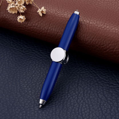 Rotating LED Light Ballpoint Pen – Anti-Stress Anxiety Relief! ✨✍️