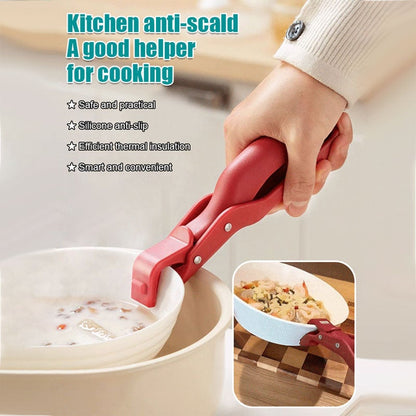 Multi-Purpose Anti-Scald Bowl Holder Clip for Kitchen（✨ Buy 1, Get 1 FREE! That’s right — today only!）