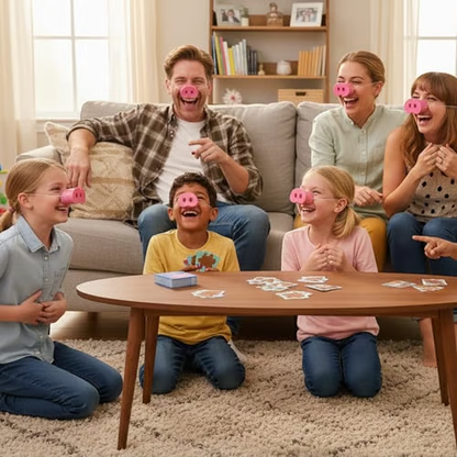 Piggy Nose Puzzle & Game Set