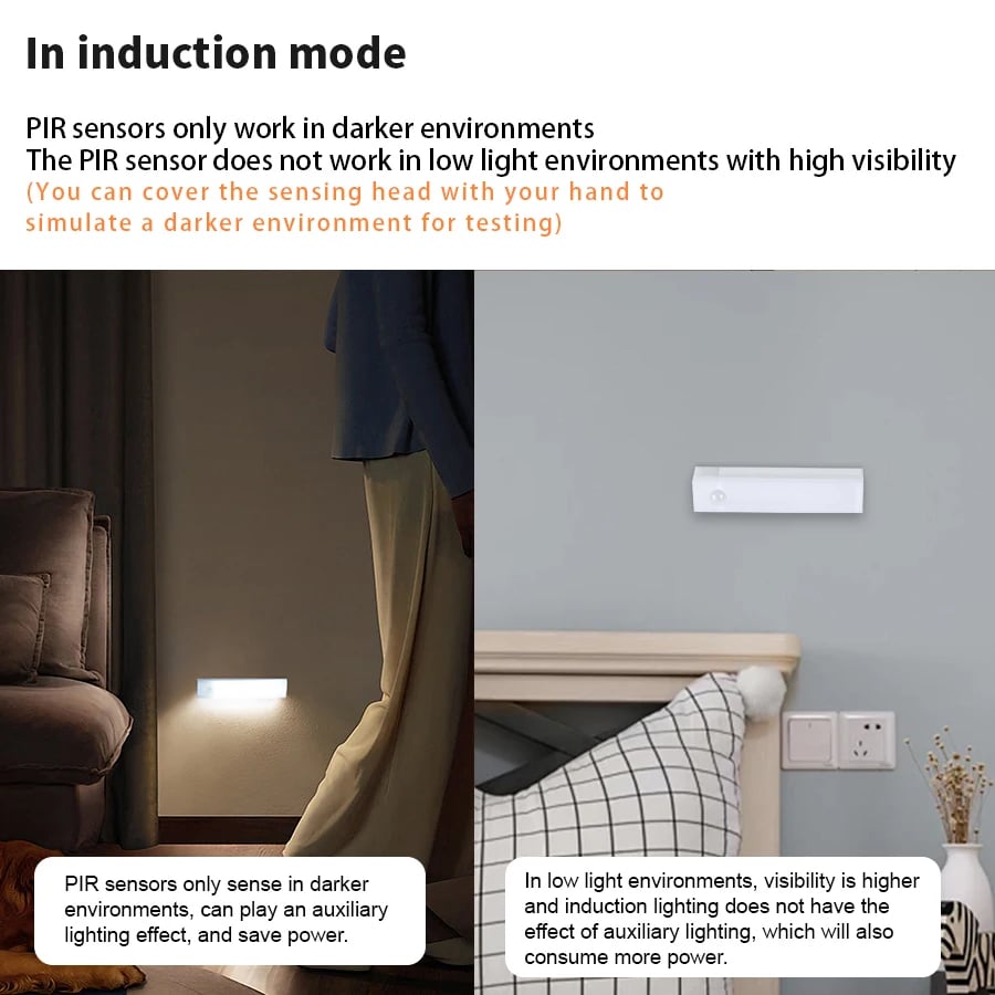 🔥NEW YEAR 49% OFF SALE💡 - Punch-free Smart Sensor Magnetic Rechargeable LED Lights