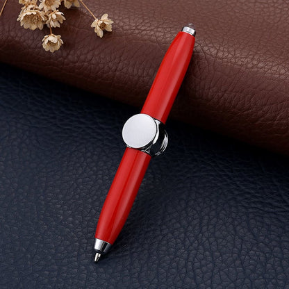 Rotating LED Light Ballpoint Pen – Anti-Stress Anxiety Relief! ✨✍️