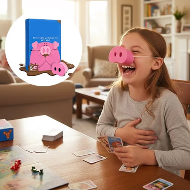 Piggy Nose Puzzle Game Set Heagulabs piggy-nose-puzzle-game-set-heagulabs