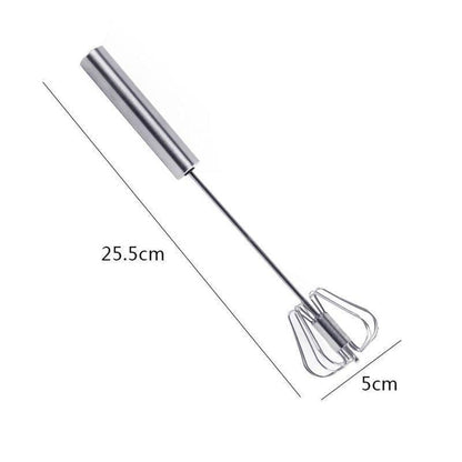 🔥Christmas SALE 49%OFF - Stainless Steel Semi-Automatic Whisk