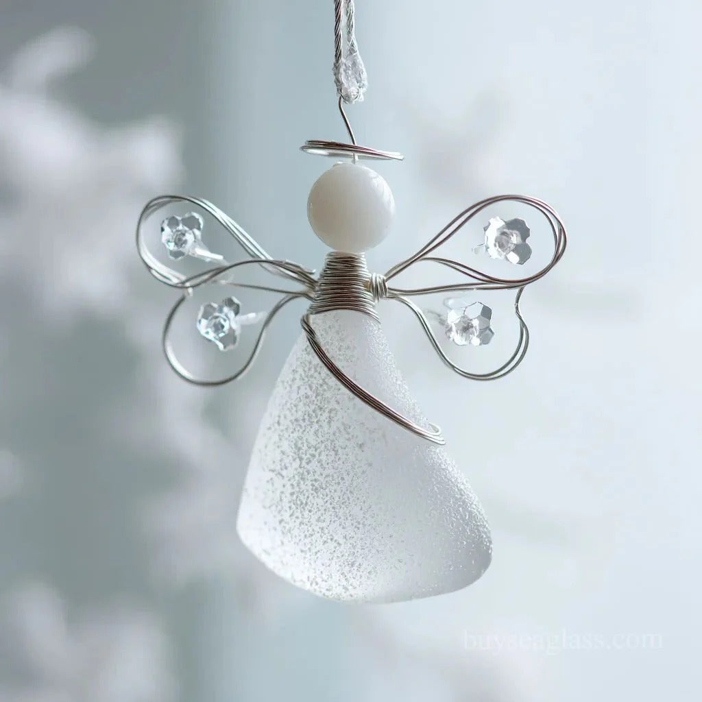 🔥Hand-Wrapped Sea Glass Collection💎Timeless Coastal Art