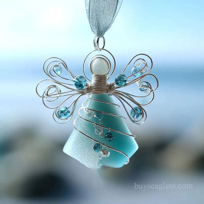 🔥Hand-Wrapped Sea Glass Collection💎Timeless Coastal Art