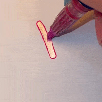 Dreamy Sparkle Dual-Line Contour Pen