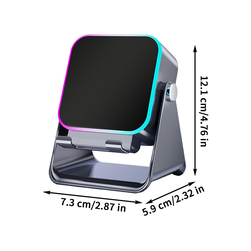 🎶📱  5-in-1 Wireless Induction Bluetooth Speaker with Adjustable Phone Stand