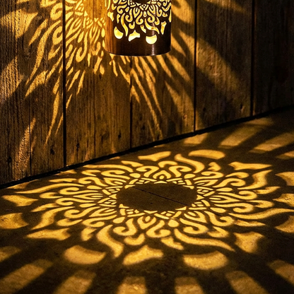 ☀️NUOVI ARRIVI 2026 - SCONTO DEL 50%☀️Luce proiettore Mandala a energia solare